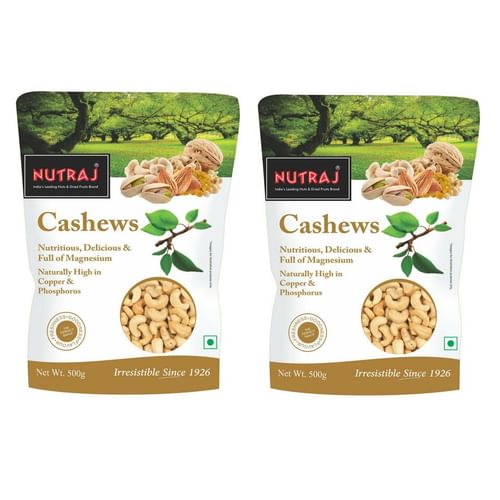 Nutraj Special Cashew Nuts 500g (Pack of 2)