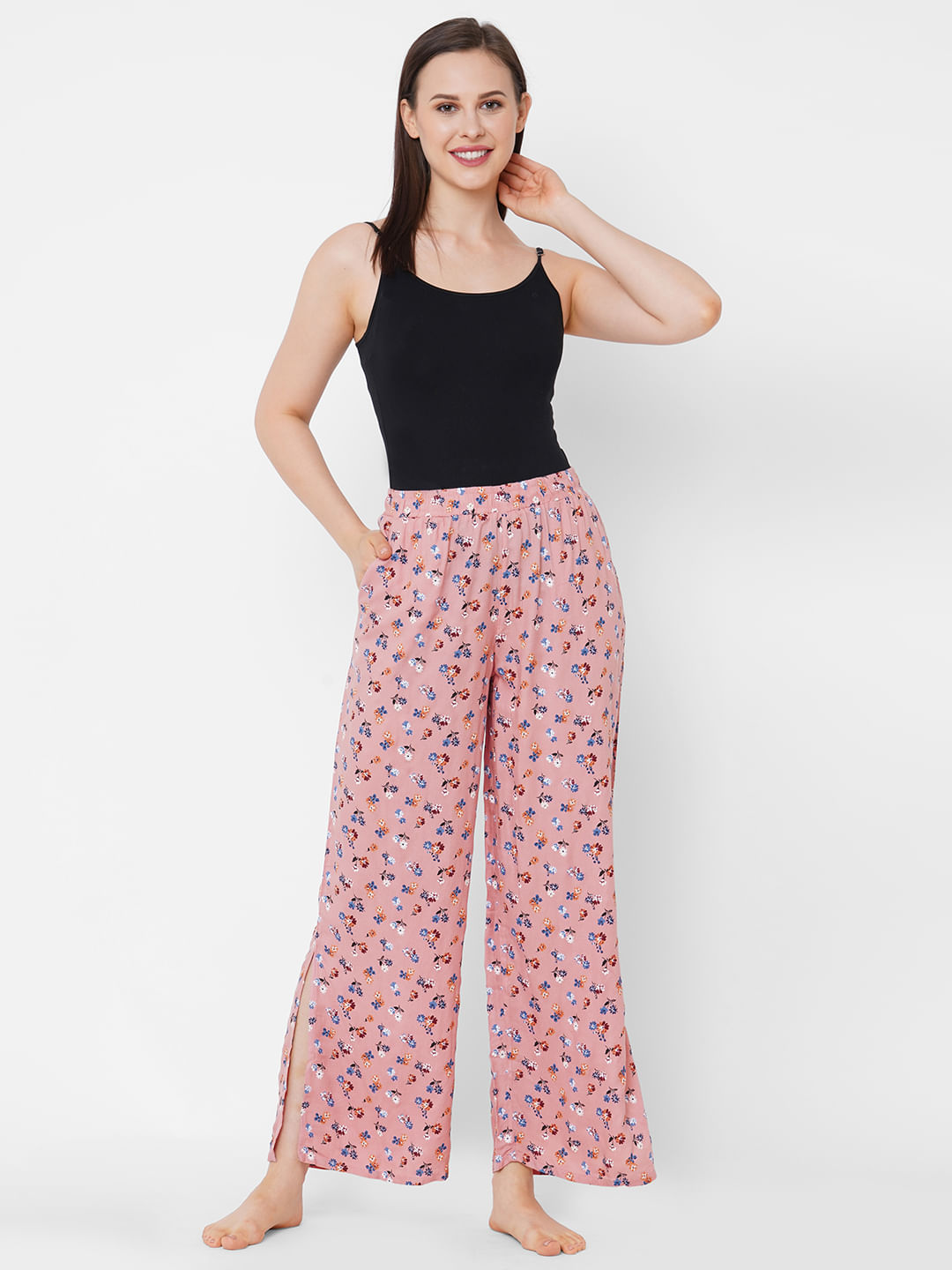 knit capri pajama pants