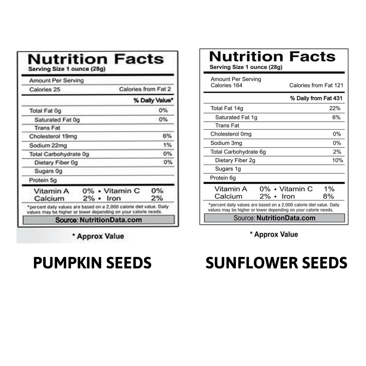Nutraj Sunflower Seeds and Pumpkin Seeds - 400g (200 g Each)