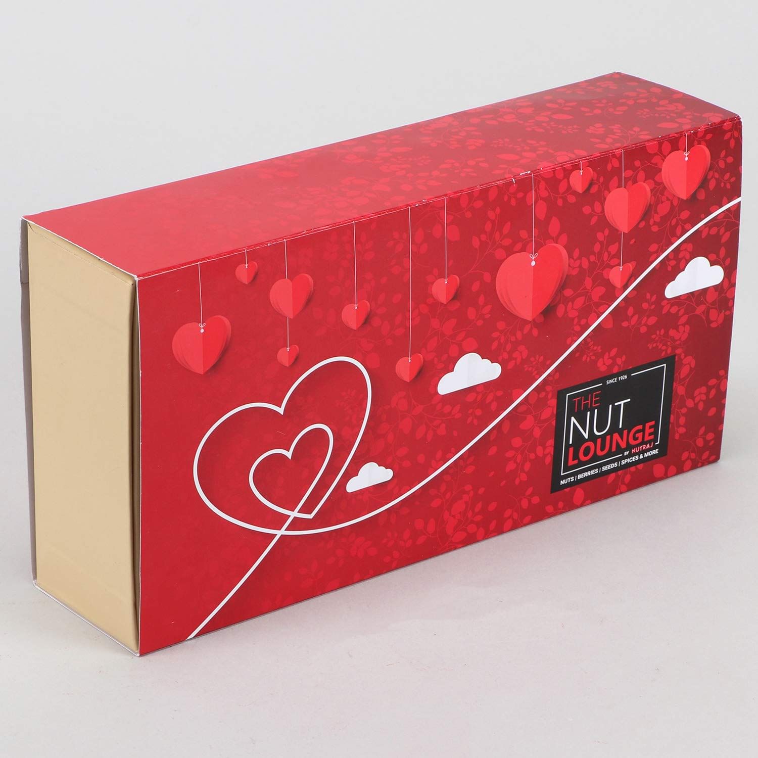 Nut LoungeChocolate Gift Box 400g (Almond Pista, Chickpeas Chocolate, Hazelnut Chocolate, Sliced Cranberry 100g Each)