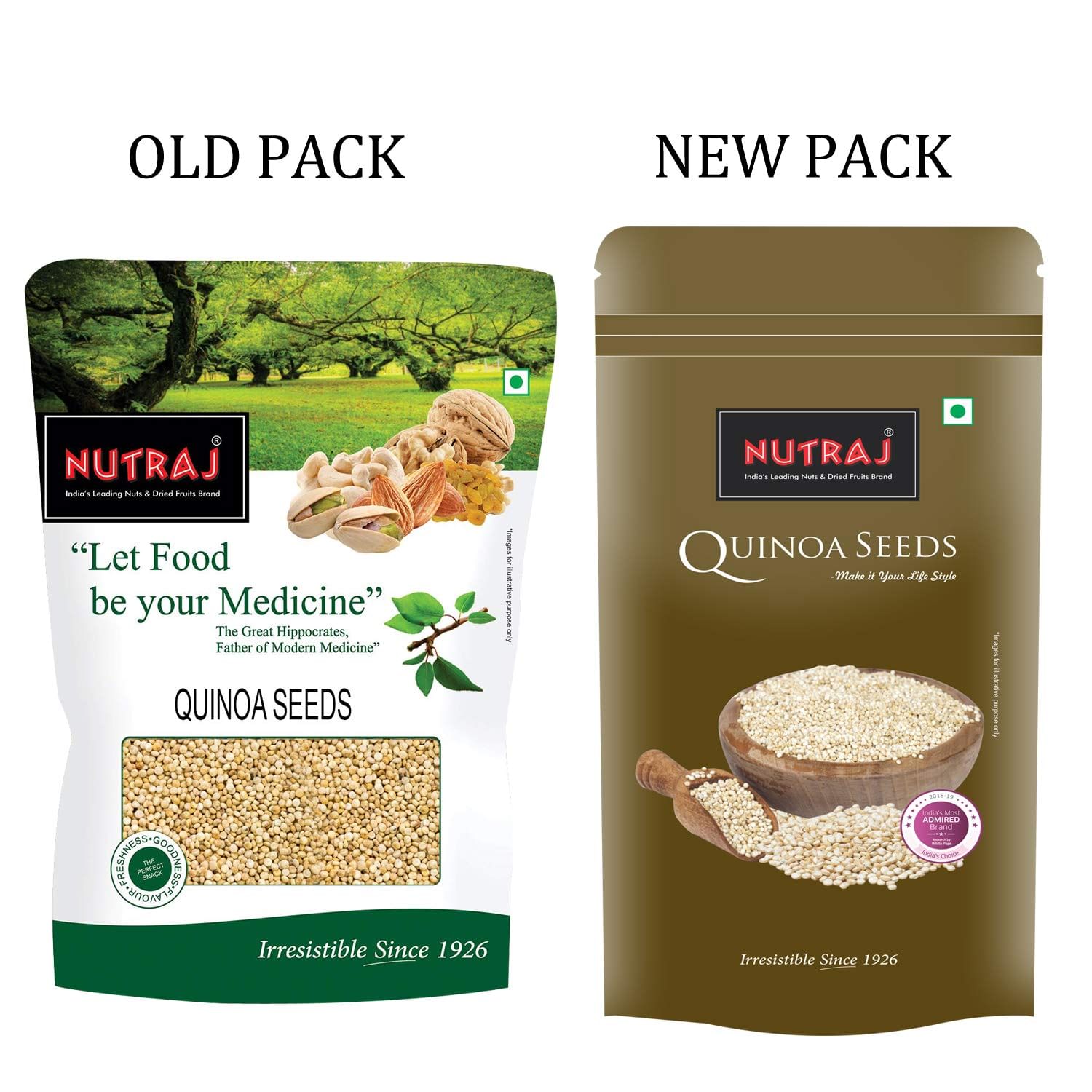 Nutraj Quinoa Seeds 800g (4 x 200g)