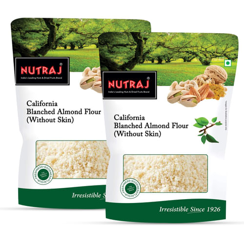 Nutraj California Blanched Almond Flour (Without Skin) 400 g (2 X 200g)