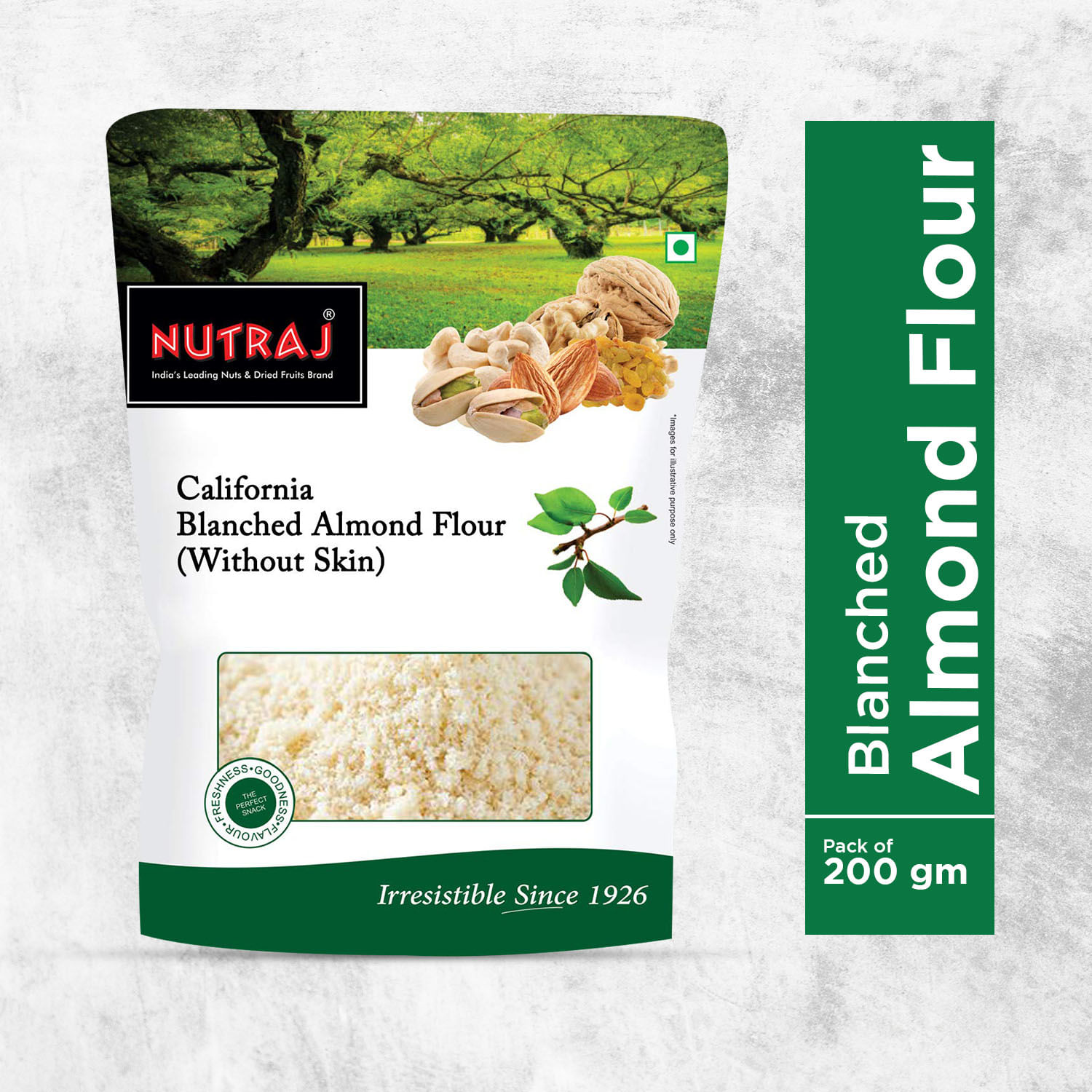 Nutraj California Blanched Almond Flour (Without Skin) 200g