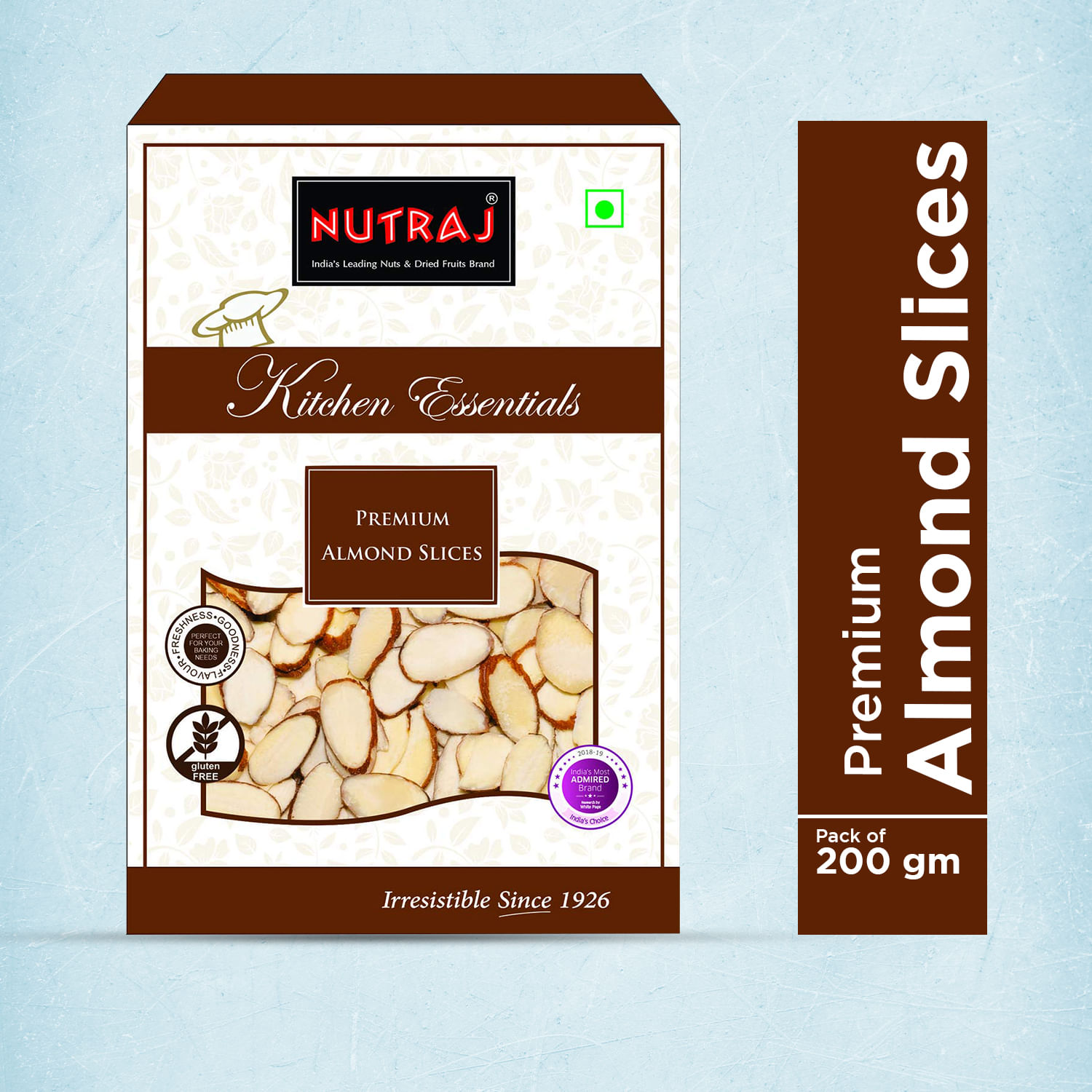 Nutraj Kitchen Essential Premium Almond Slices 200g
