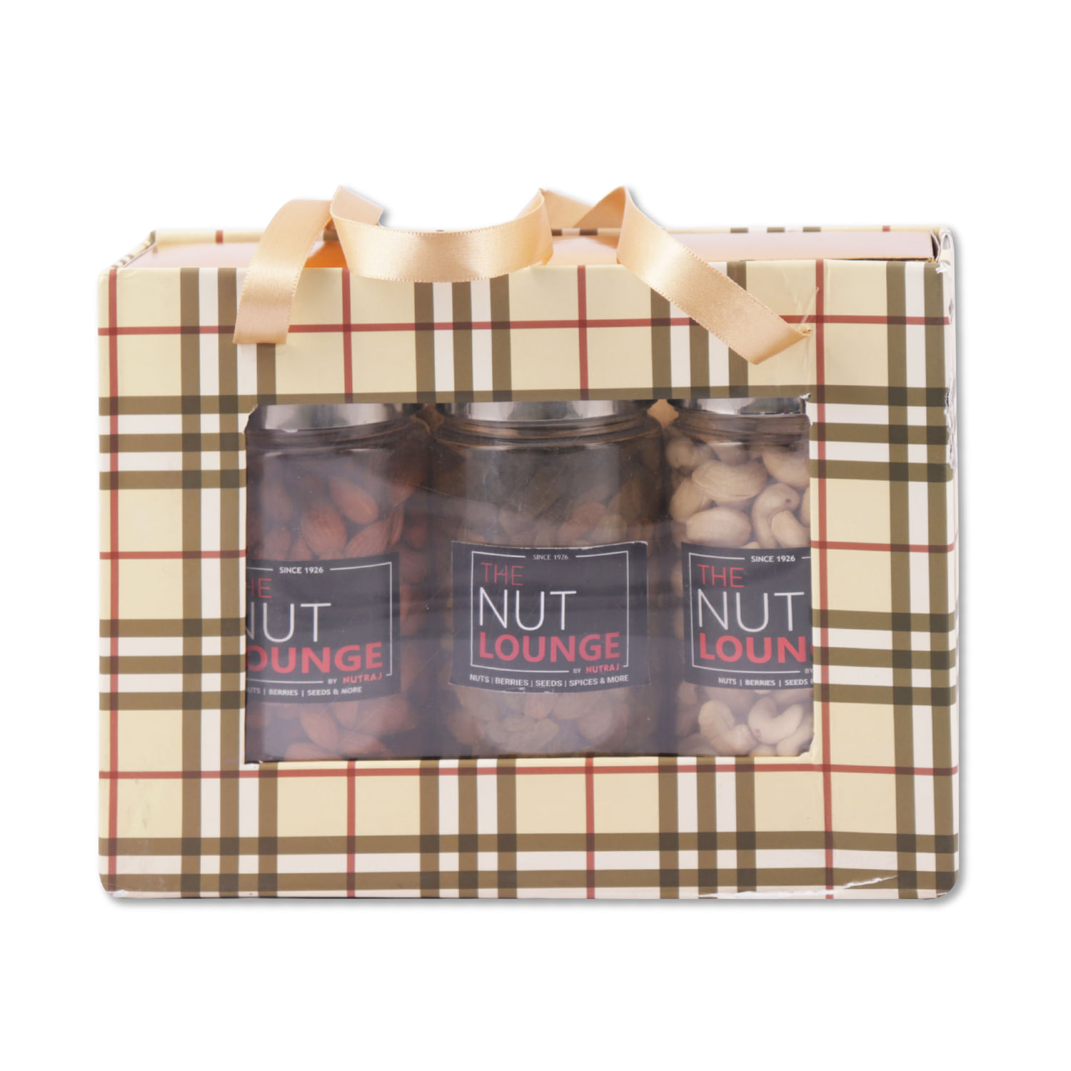 Nutraj Mixed Dry Fruit Gift Pack 600g - (Almonds 200g, Cashews 200g , Raisins 200g)