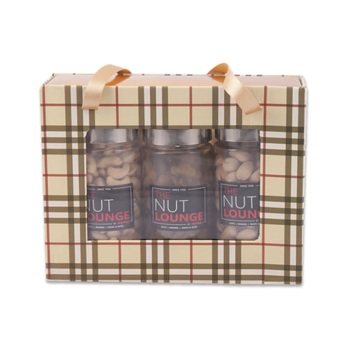 Nutraj Mixed Dry Fruit Gift Pack 600g - (Cashews 200g, Raisins 200g, Pistachio 200g)