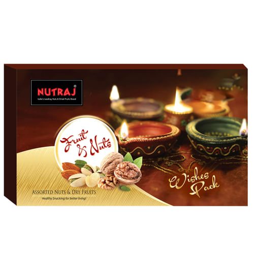 Nutraj Dry Fruit Festive Gift Diya Pack 600g
