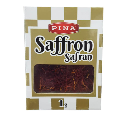 Pina Select Extra Saffron 1g Plastic Box