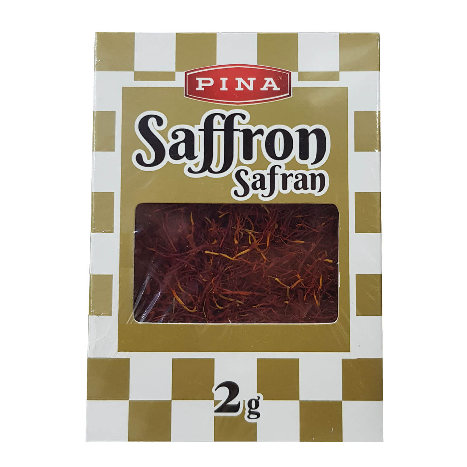 Pina Select Extra Saffron 2g Plastic Box