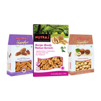 Nutraj Super Saver Pack 450g (Walnuts+Pecans+Hazlenuts)