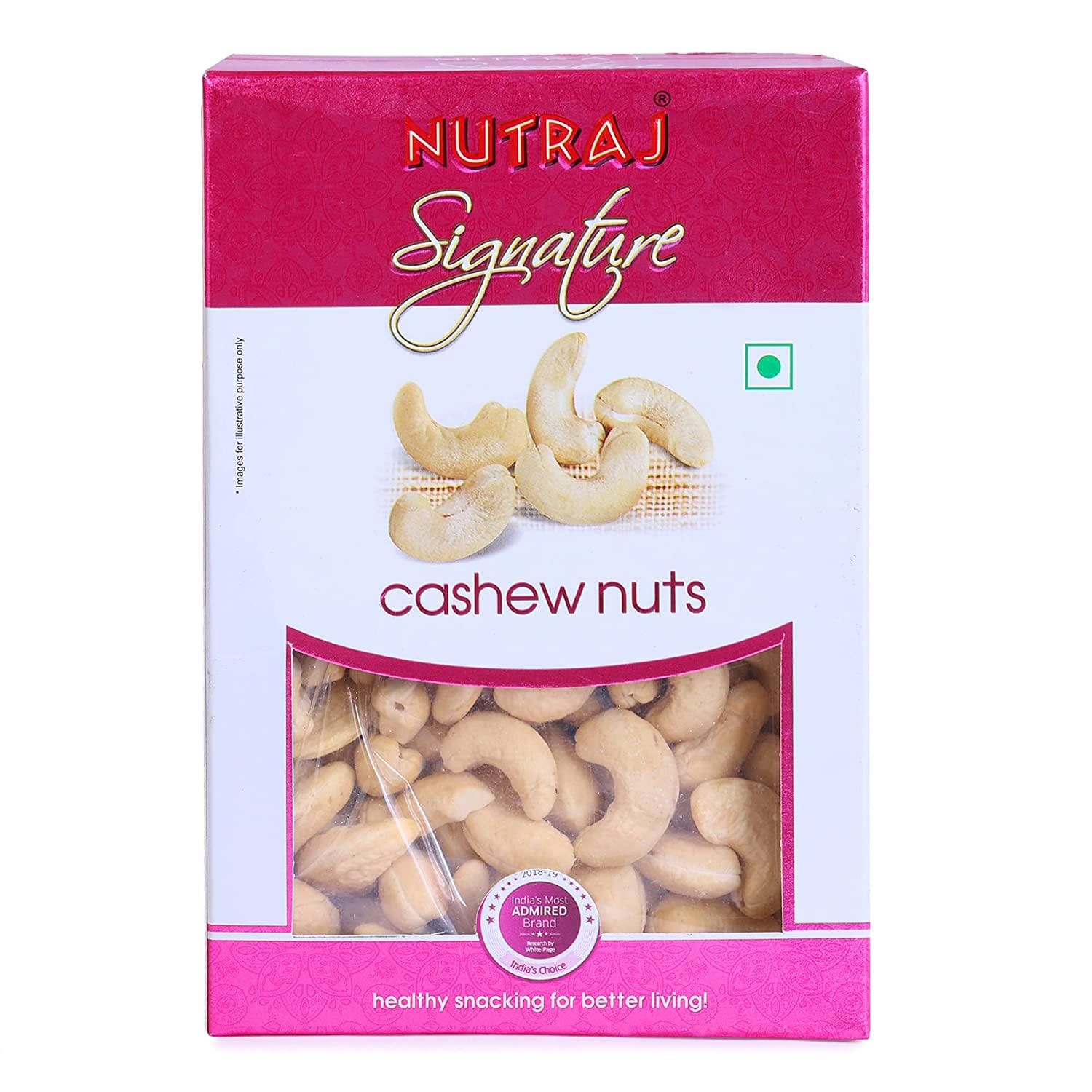 Nutraj Mixed Dry Fruit Gift Pack 1Kg (Almonds, Cashews, Raisins, Pistachios, Walnuts)