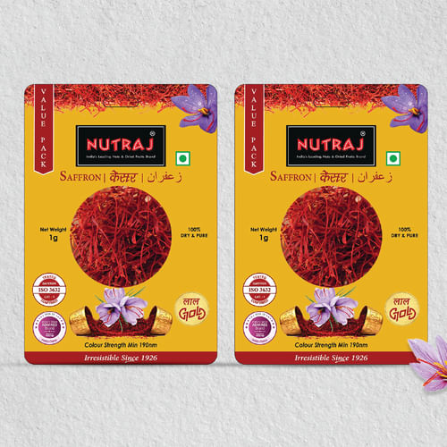 Nutraj Iranian Saffron ISO 3632 2 gm