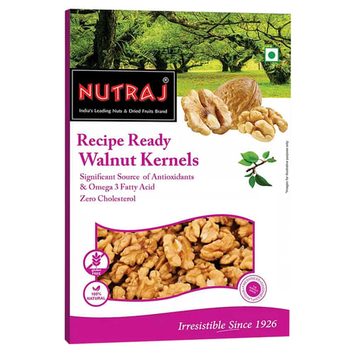 Nutraj Recipe Ready Walnut Kernels 250g - Vacuum Pack