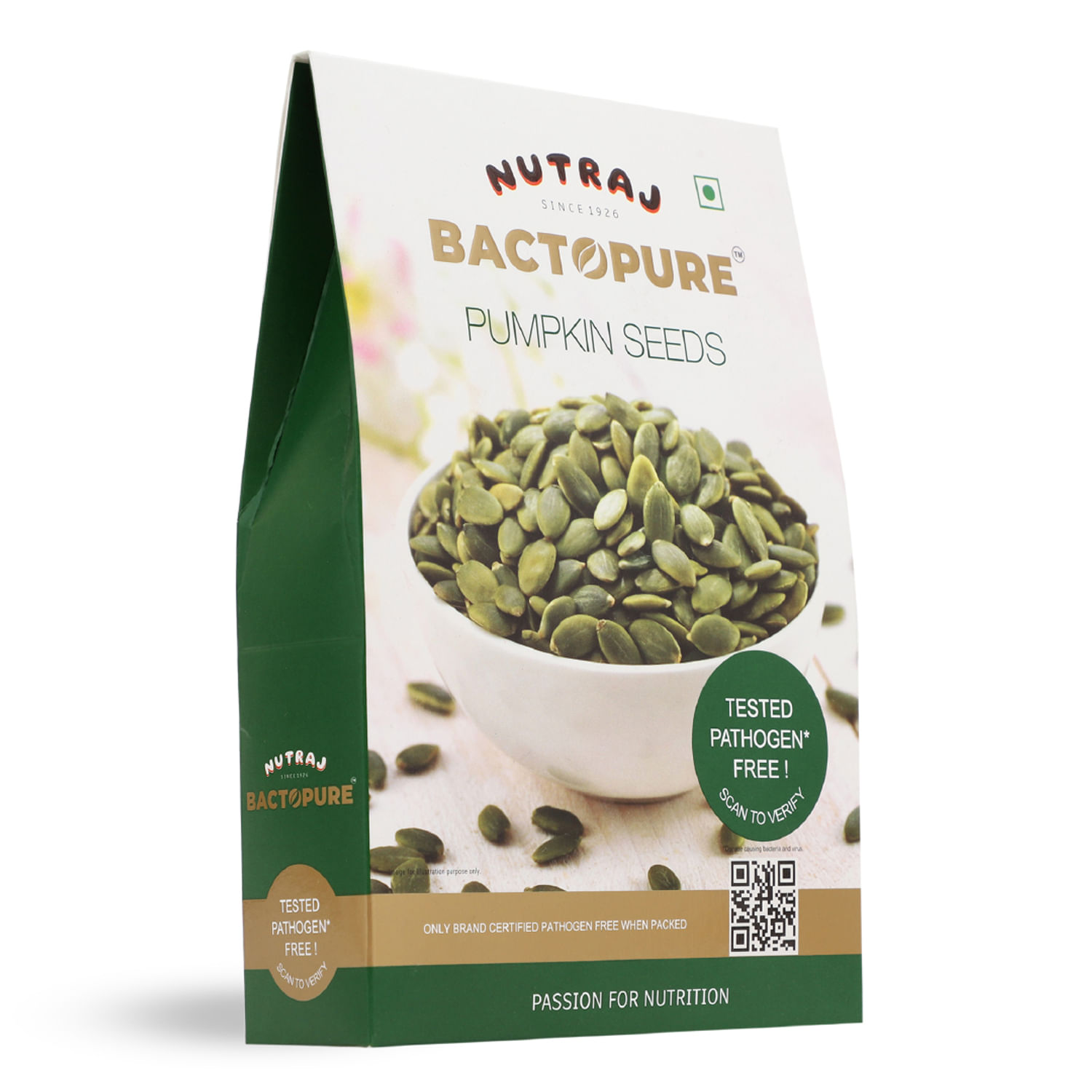 Bactopure Seeds Combo (Flax 250 gm, Chia 200 gm, Sunflower 200 gm, Pumpkin 200 gm)