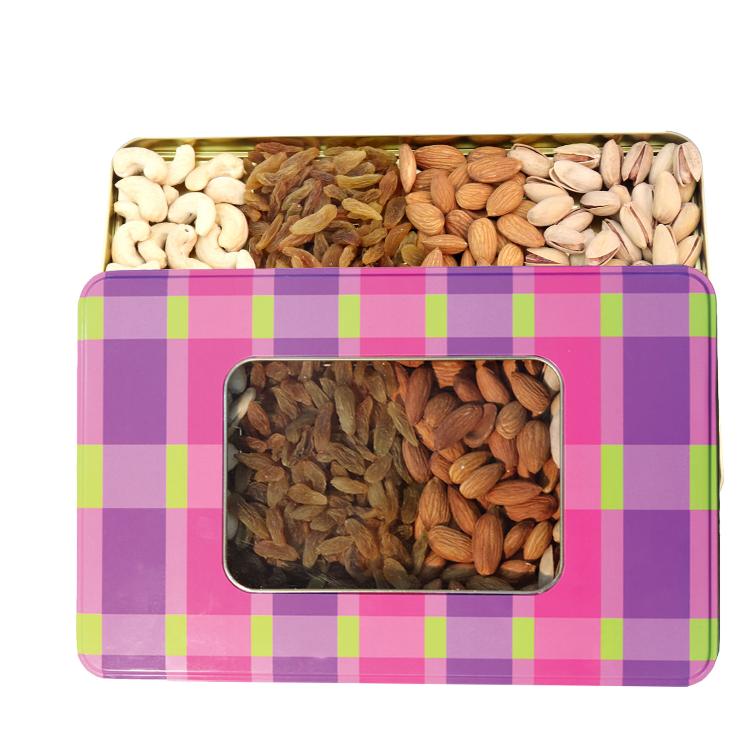 Nutraj Mixed Dry Fruit Gift Pack 400g (Almonds, Cashews, Raisins, Pistachios)