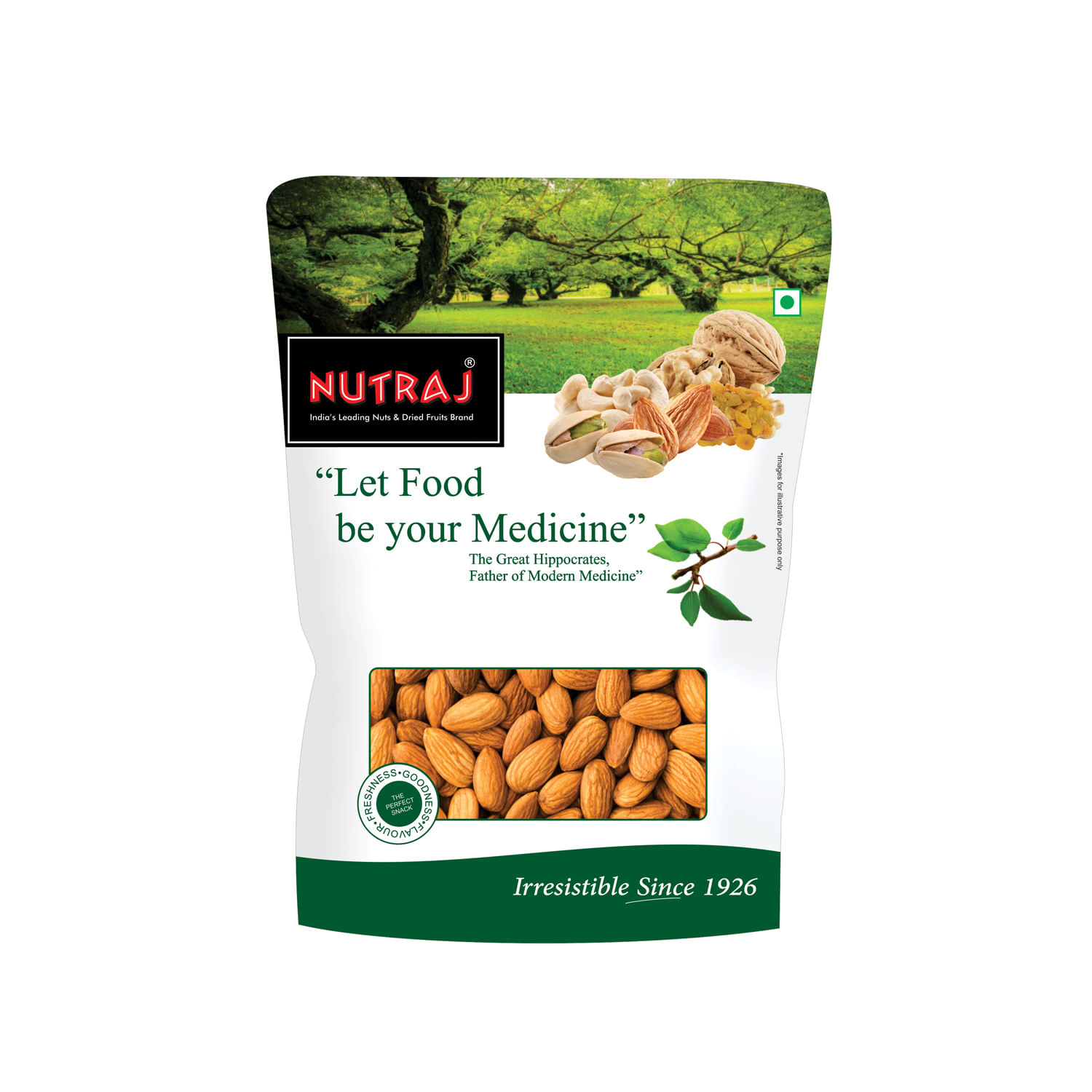 Nutraj Mixed Dry Fruit Gift Pack 400g for Diwali (Almonds, Cashews, Raisins, Pistachios)