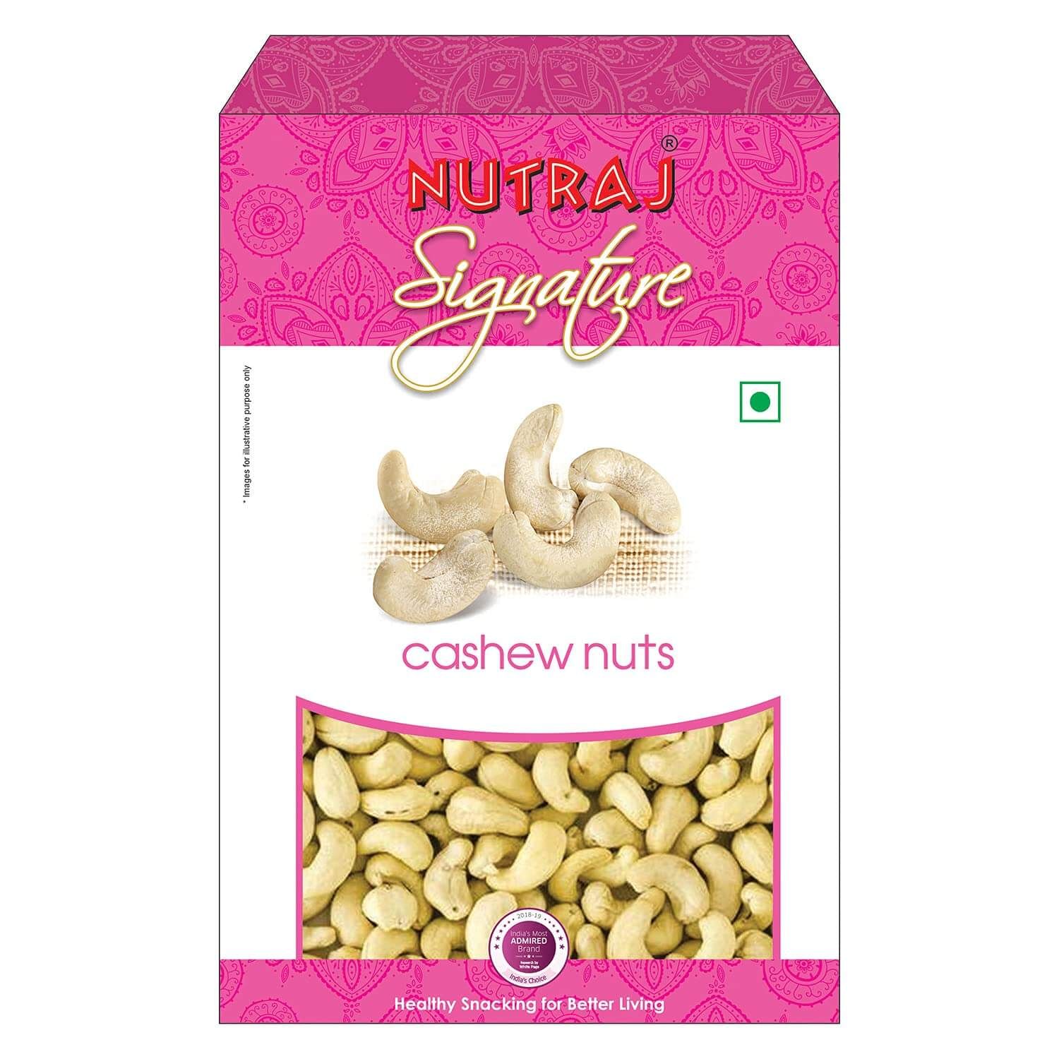 Nutraj Signature Premium Daily Needs Fresh and Healthy Mixed Dry Fruits Combo (Almonds, Cashews, Raisins, Pistachios & Walnut Halves Kernels) - 1Kg (200g Each)