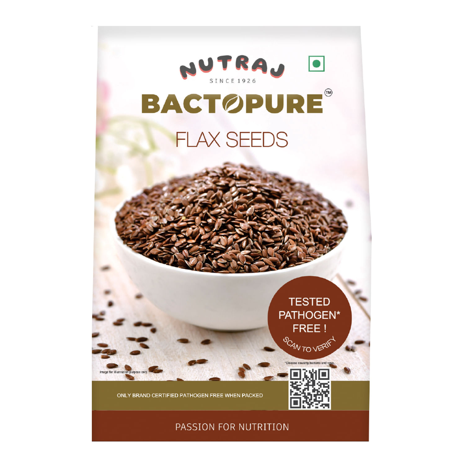 Bactopure Flax Seeds 250 gm