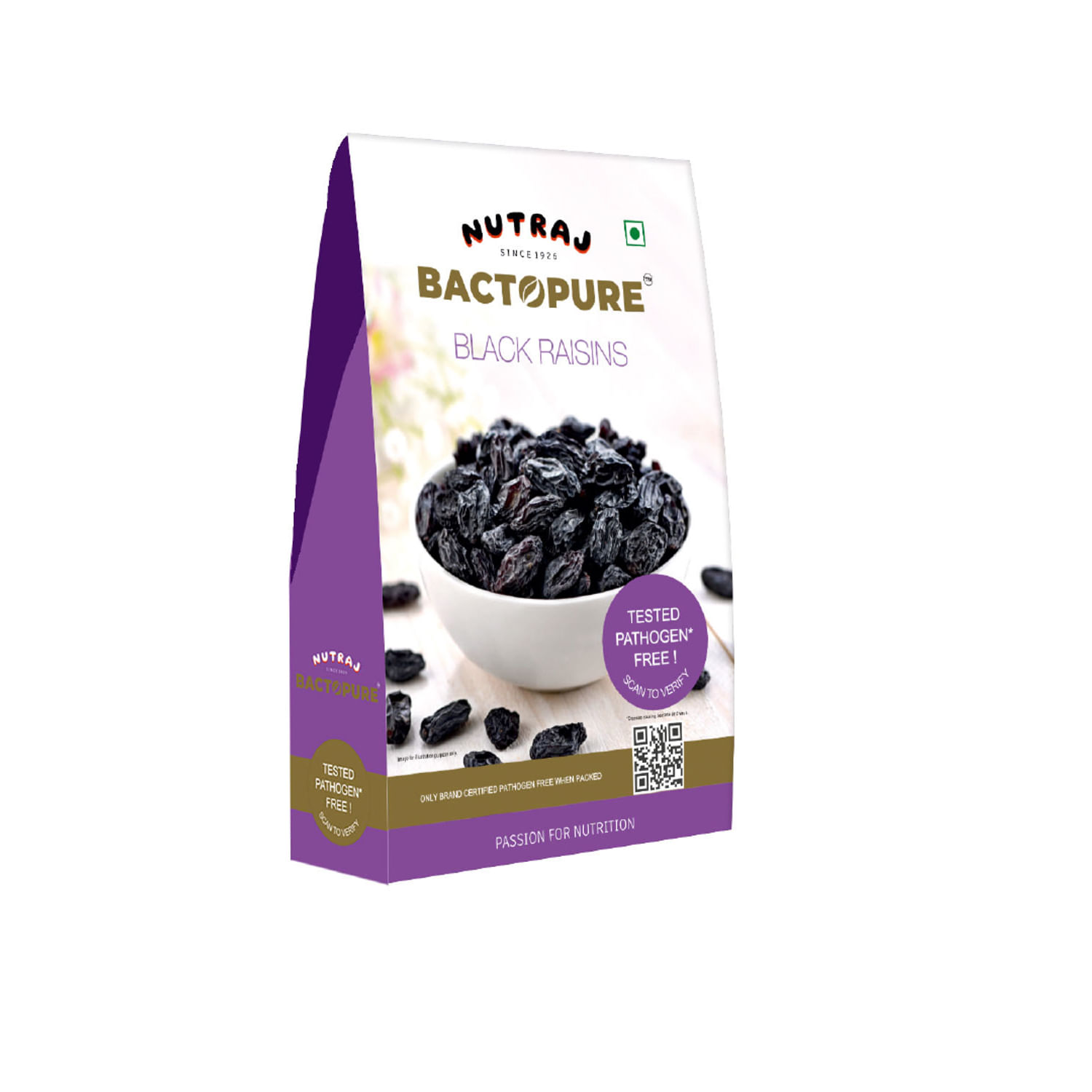 Bactopure Raisins Black 250 gm - Pack of 2