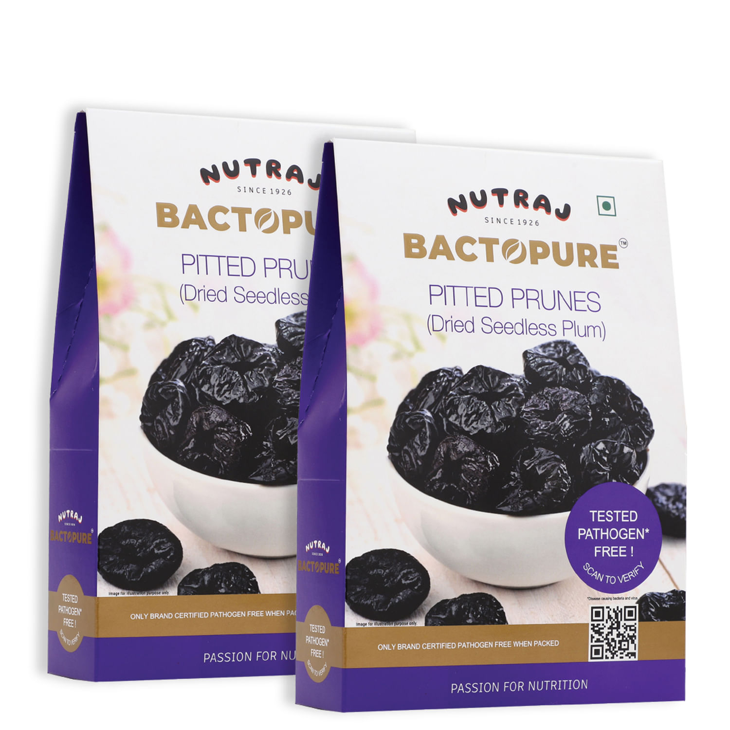 Bactopure Prunes 200 gm - Pack of 2