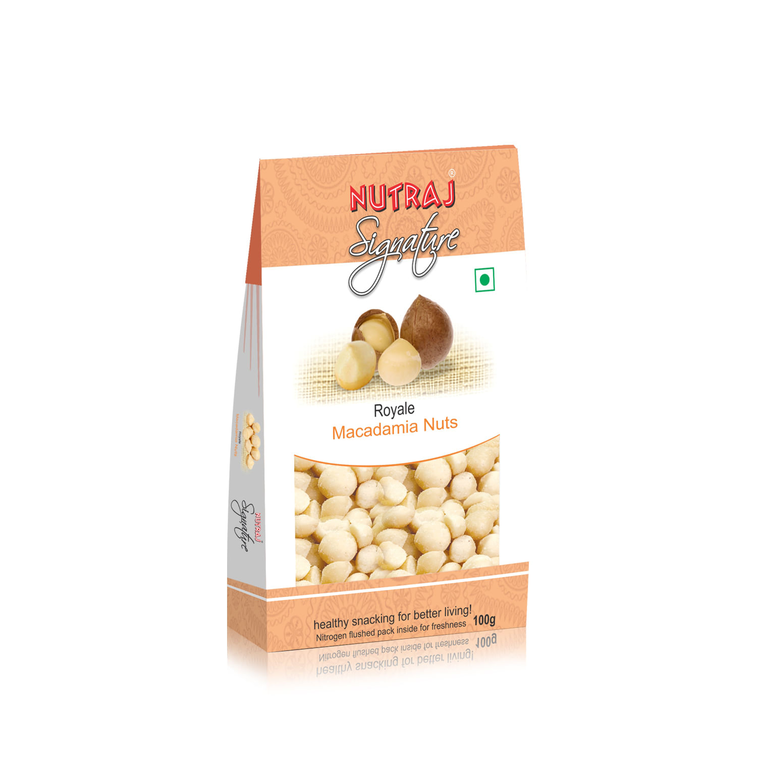Nutraj Signature Macadamia Nuts 100g - Vacuum Pack