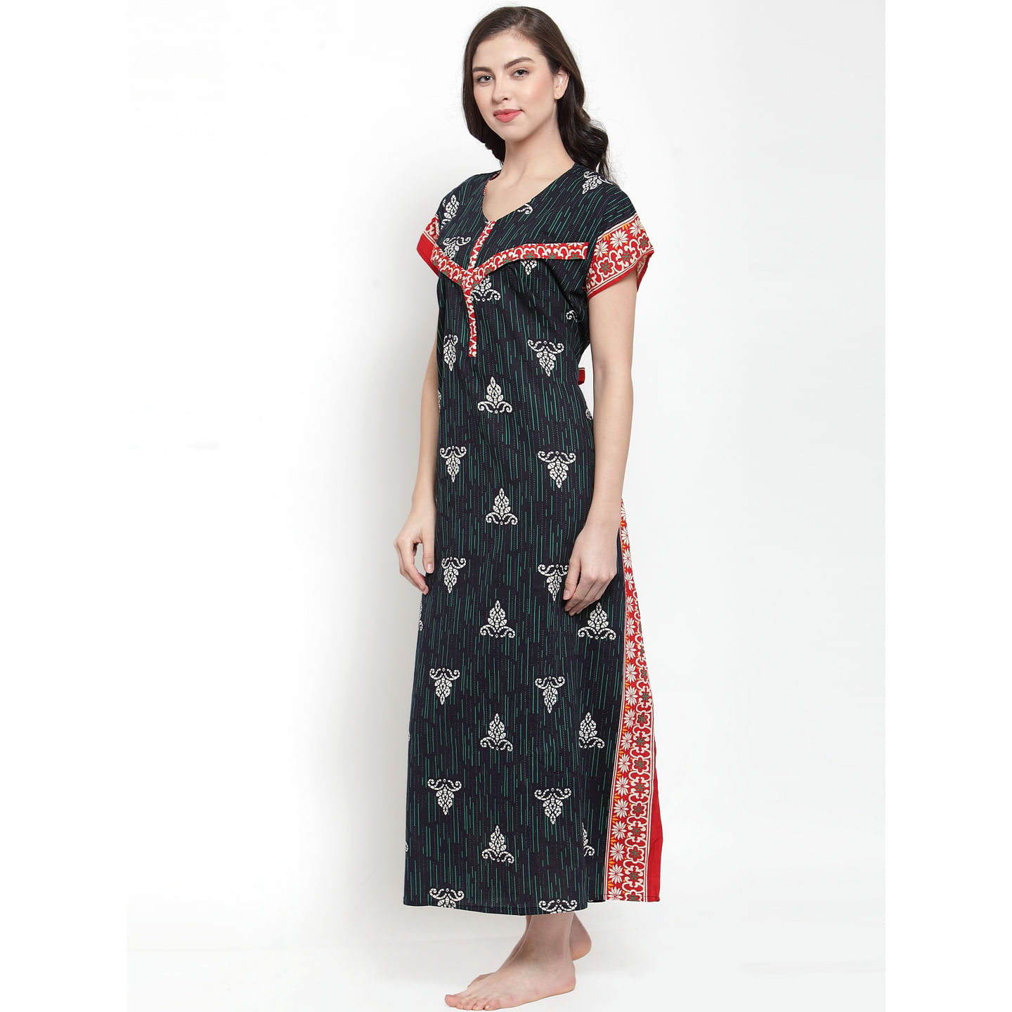 woolen maternity nighty
