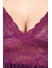 Secret Wish Women's Satin Purple Babydoll Dress (Purple, Free Size)