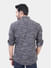 Grey Camouflage Double Pocket Overshirt