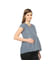 Grey striped Maternity Top