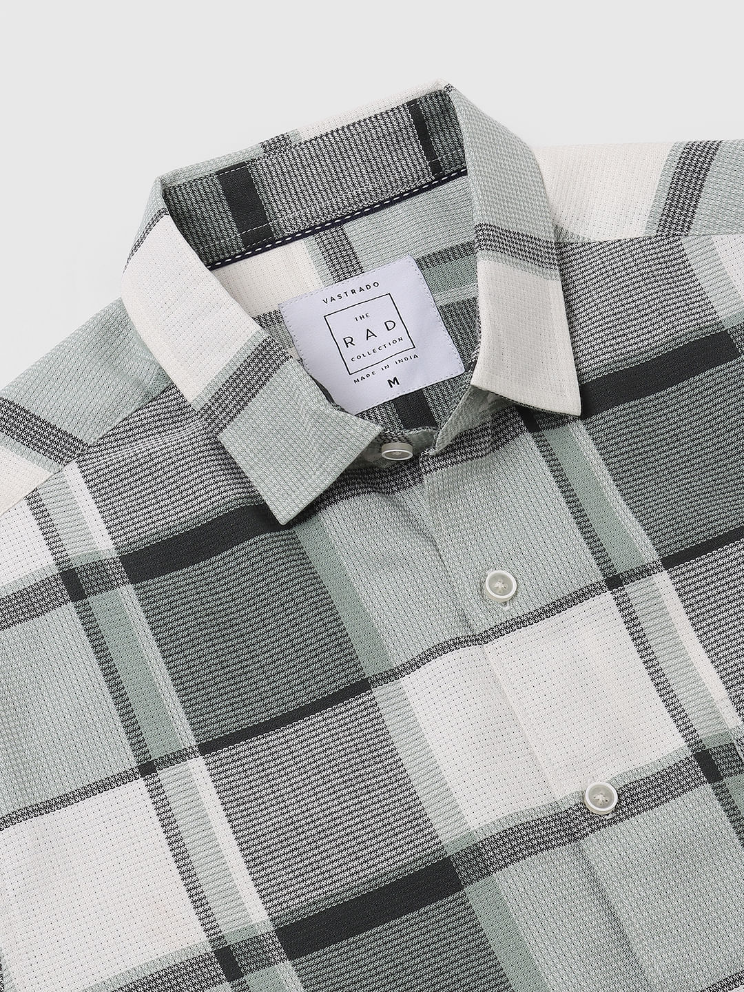 Premium Giza Cotton Dobby Checkered Shirt