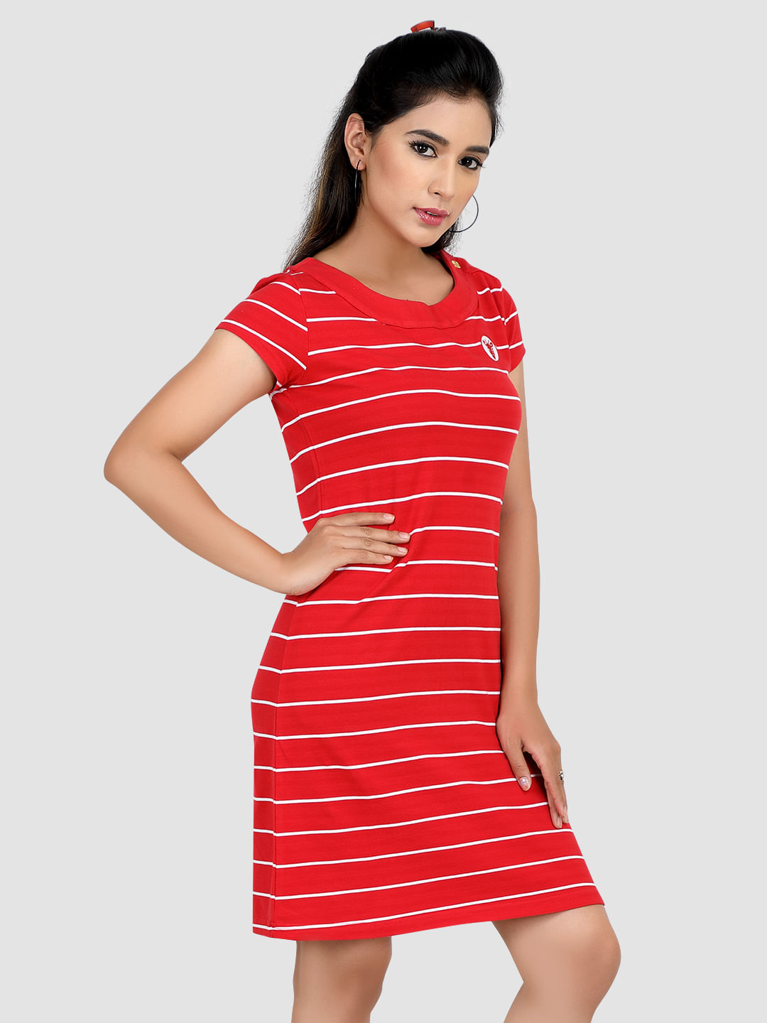 Oversized Striped Satin Shirt Dresses | boohoo