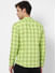 Lime Green Mandarin Shirt