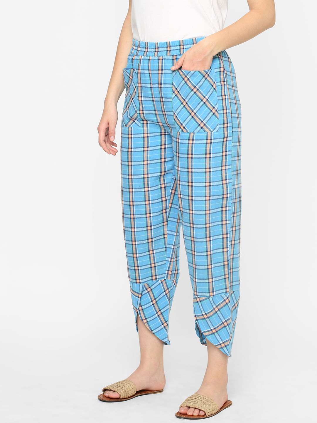 Band Of Outsiders Plaid Trousers, $545 | farfetch.com | Lookastic