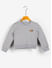 Grey with yellow star sweatshirt for boys