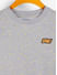 Grey with yellow star sweatshirt for boys