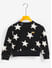 Long sleeved starry sweatshirt for boys