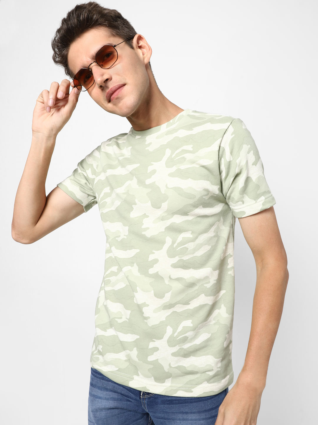 Green M Belcci Shirt discount 68% WOMEN FASHION Shirts & T-shirts Shirt Camo 