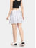 White Checkered Skirt