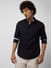 Textured Black Shirt