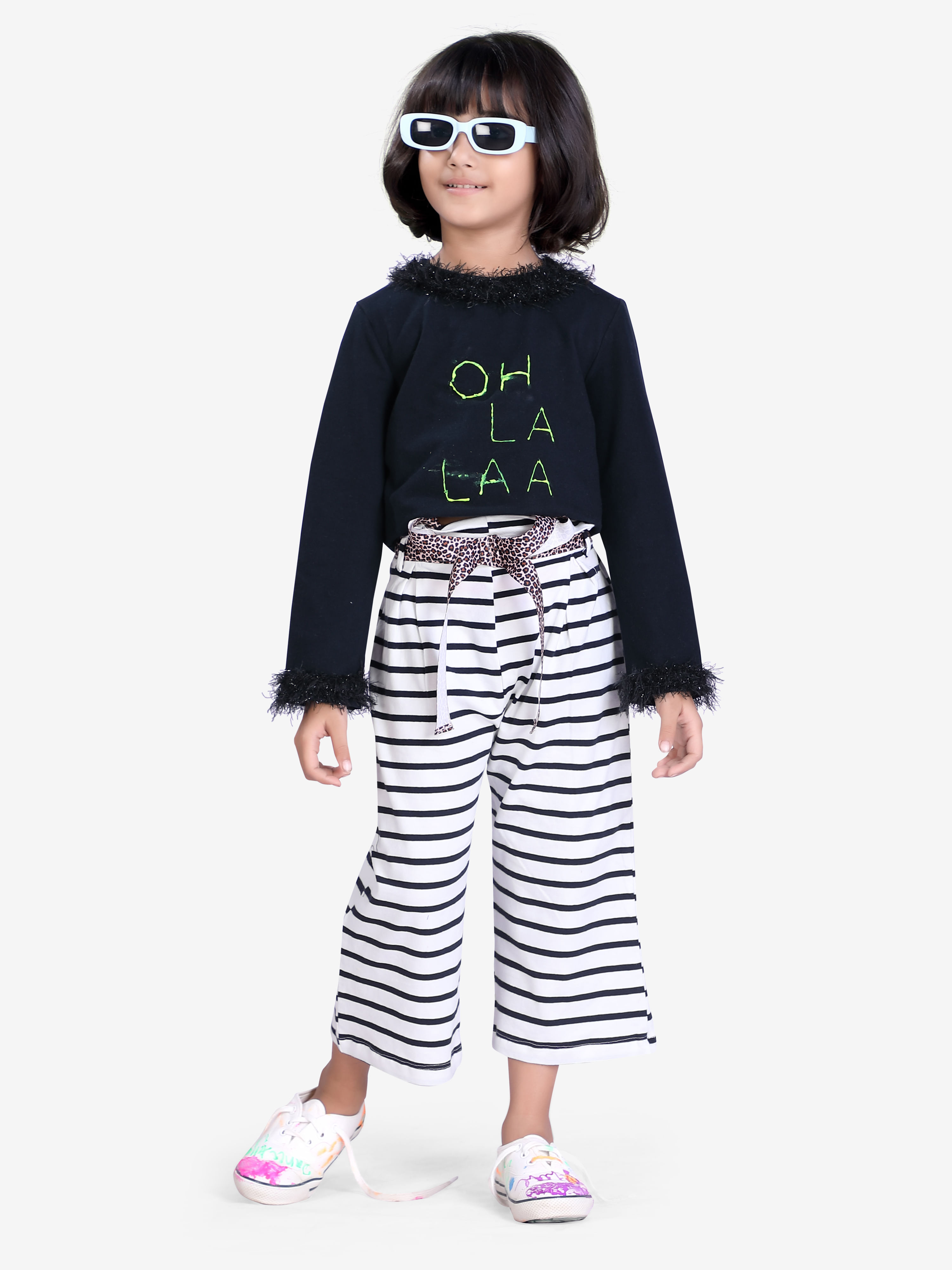 Striped Cropped Pants Girl | Mayoral ®