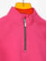 Mock neck crop pink sweatshirt for girls!