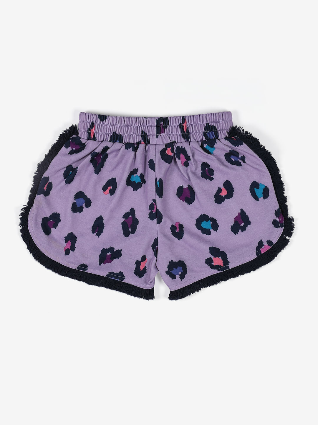 Girls animal outlet print shorts