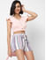 Cute Multicolored Striped Shorts