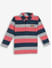 Striped long sleeves polo tee for boys
