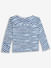 Stripe blue wavey TShirt for girls