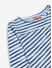 Stripe blue wavey TShirt for girls