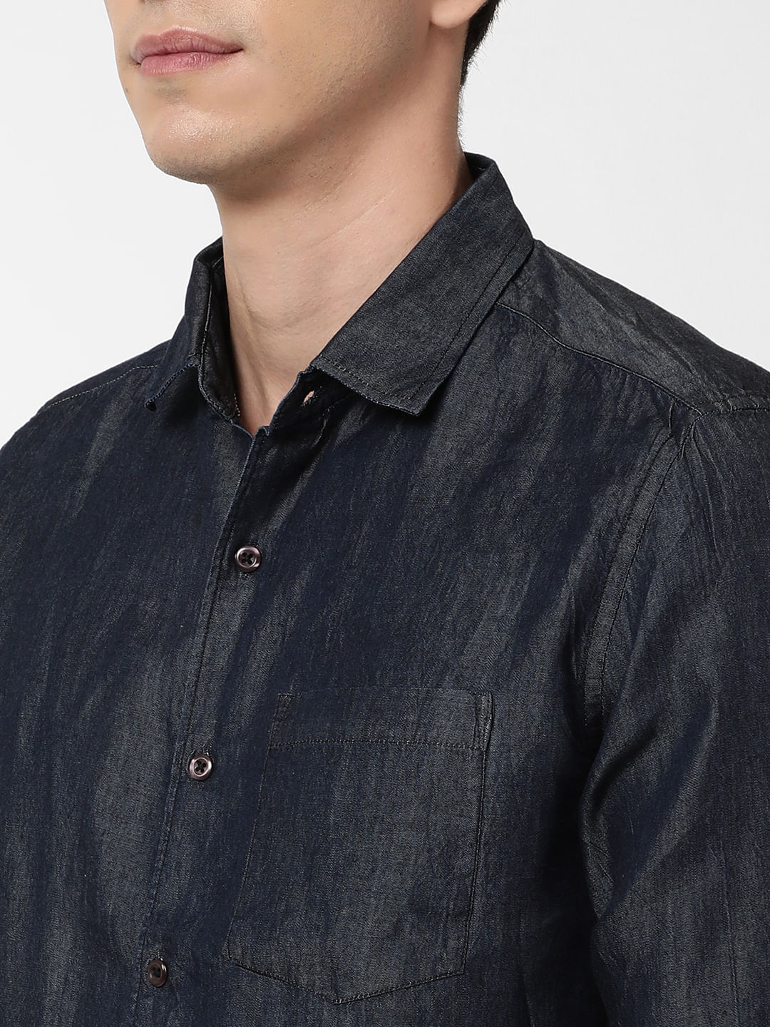Wholesale Light Ash Grey Denim Shirt | Grey denim shirt, Wholesale denim, Denim  shirt