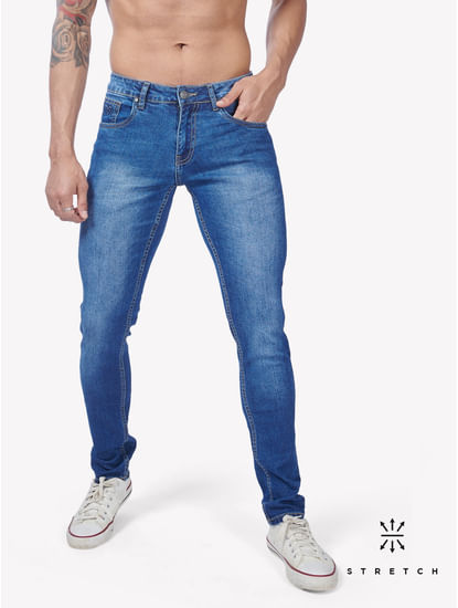 Men Slim Fit Stretchable Jeans