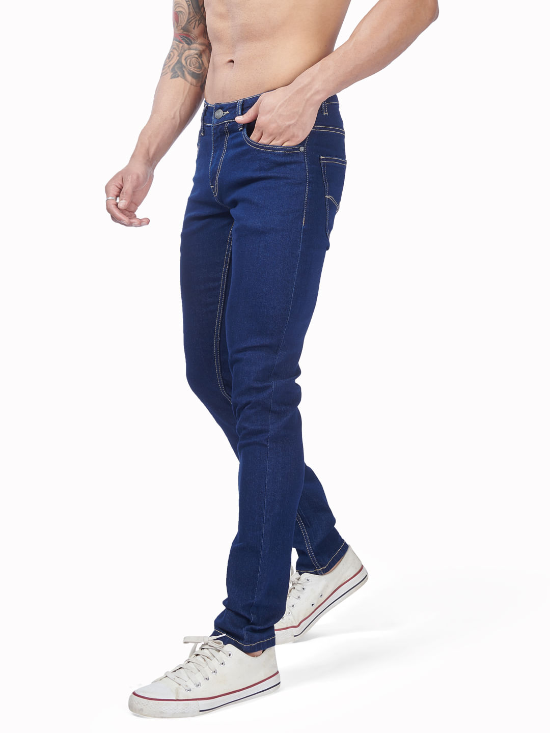 Stretchable jeans for sales men