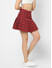 Red Checkered Skirt